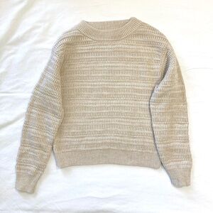 Universal Thread Cream Beige Knit Sweater